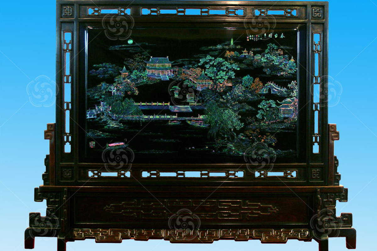 點螺《春臺明月》地屏